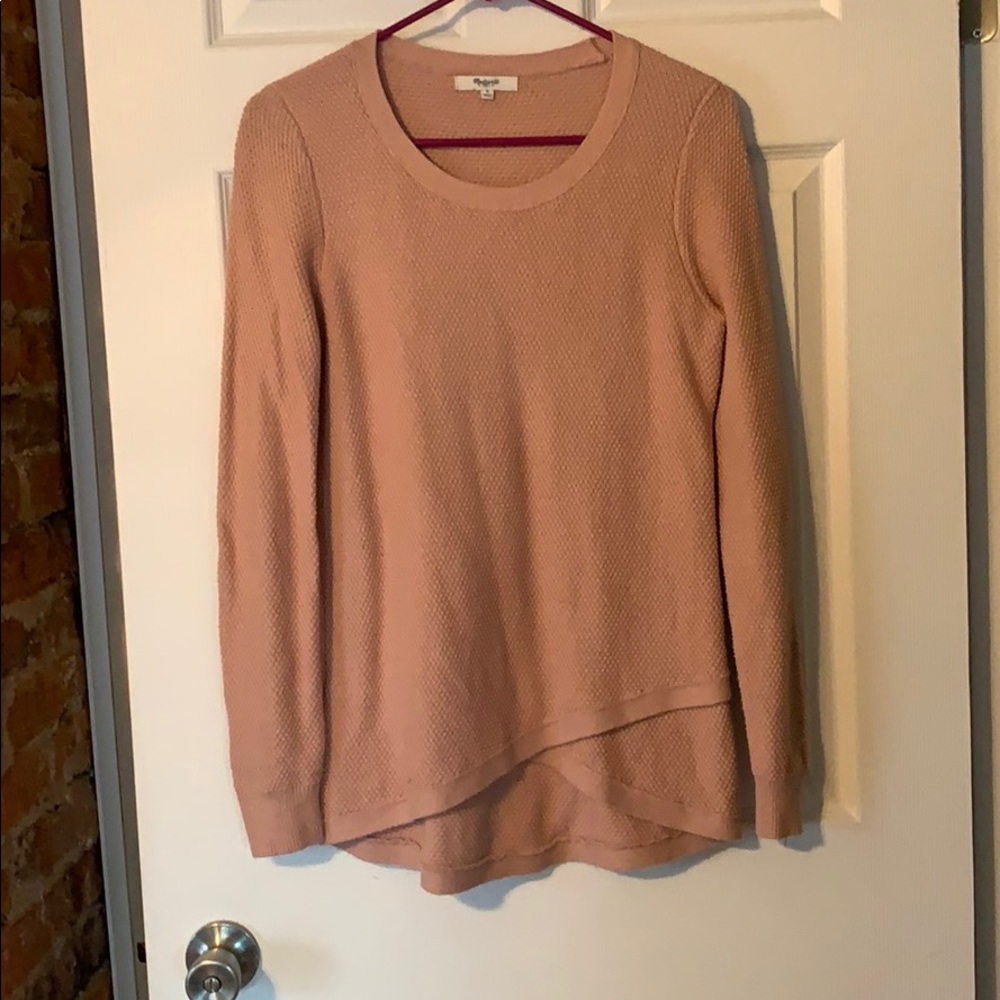 Madewell dusty rose sweater